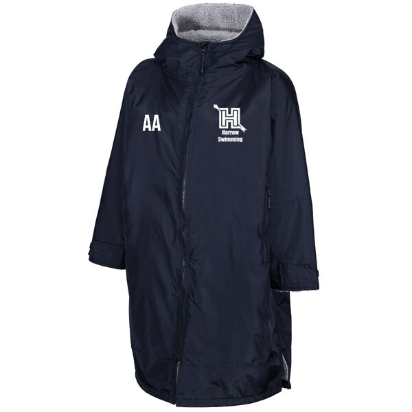 Harrow Swimming Club Weatherproof Changing Robe Thumbnail
