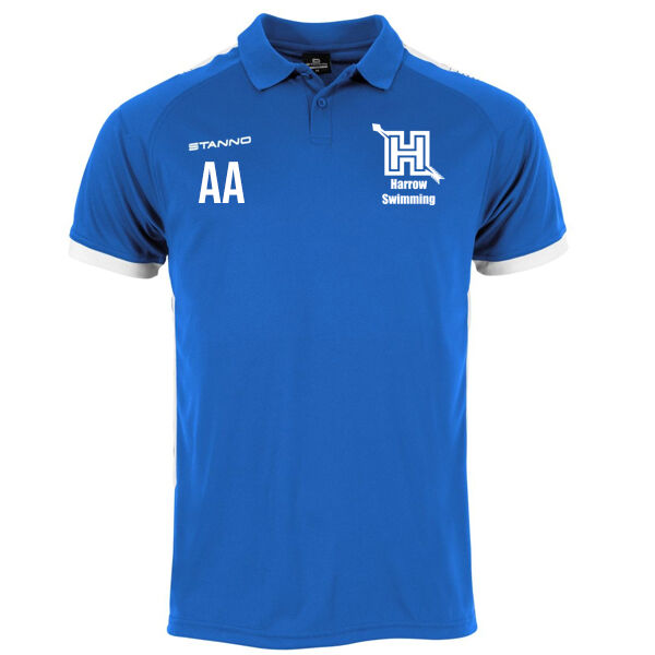 Harrow Swimming Club First Poloshirt Thumbnail